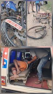सिरहा:बिष्णुपुर दुर्गा मन्दिर नजिक दुर्घटना, मोटरसाइकलको ठक्करबाट स्थानीय व्यक्तिको मृत्यु